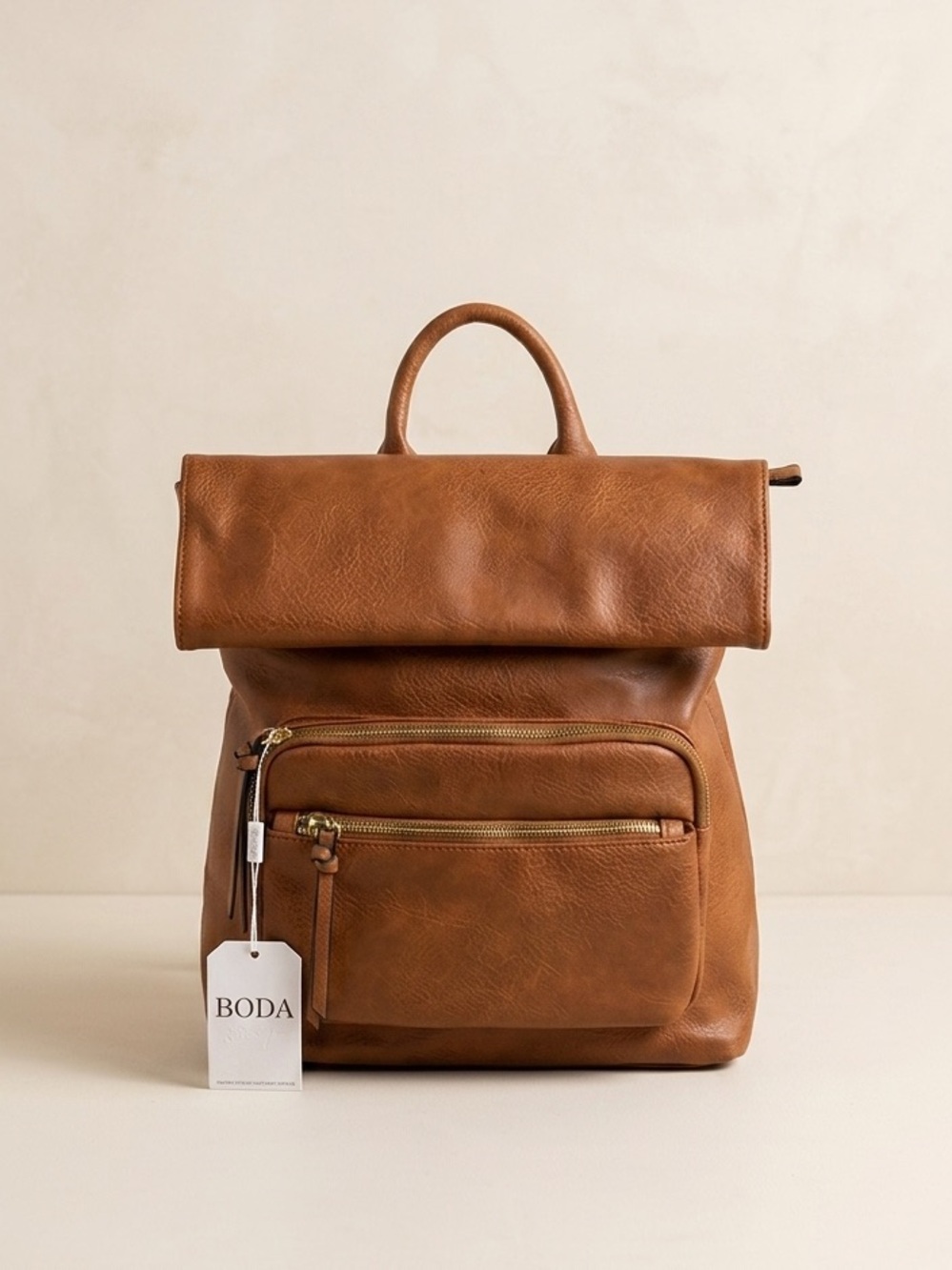 Cognac Women’s Backpack NWT
